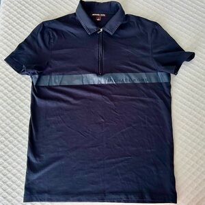 Michael Kors Men’s Dark Blue Polo Shirt S